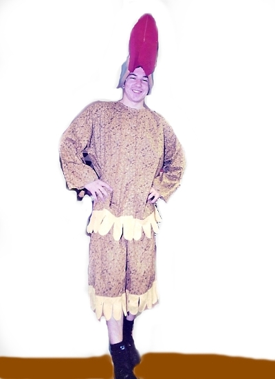 půjčovna karnevalových kostýmů Praha, Ladana, kostým kropenatá kachna